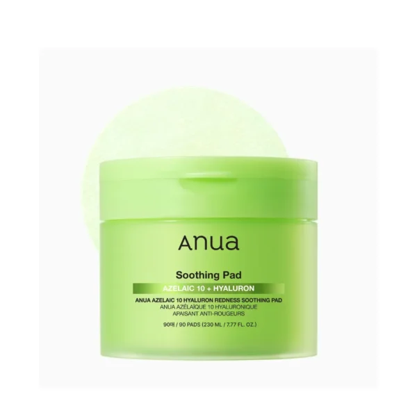 Anua Azelaic 10% Hyaluron Redness Soothing Pad 230ml (Made In Korea)