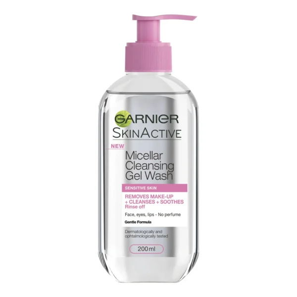 Garnier Micellar Cleansing Gel Wash 200ml (Made In Poland)
