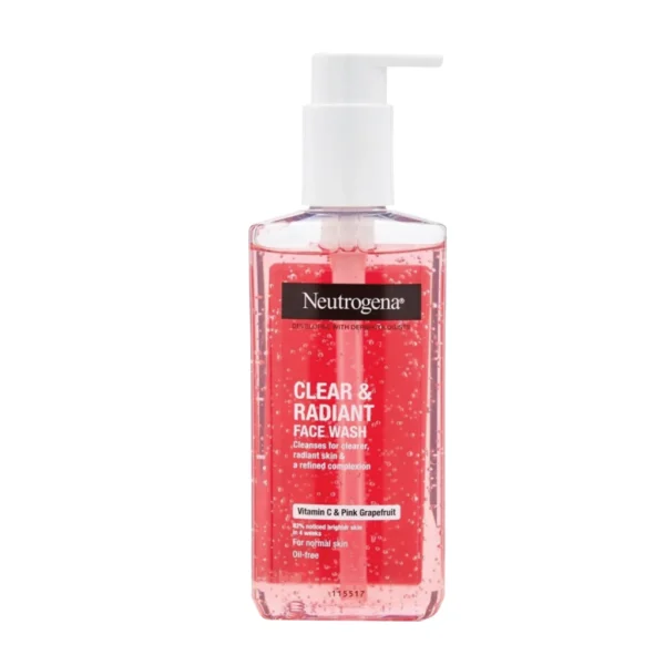 Neutrogena Clear and Radiant Face Wash For Normal Skin 200ml (Made In Greece)