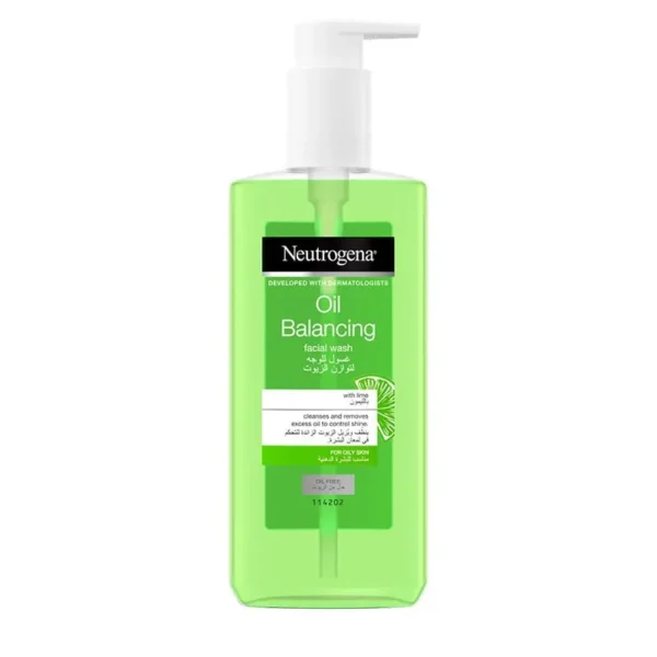 Neutrogena Oil Balancing Facial Wash 200ml(Made In Greece)