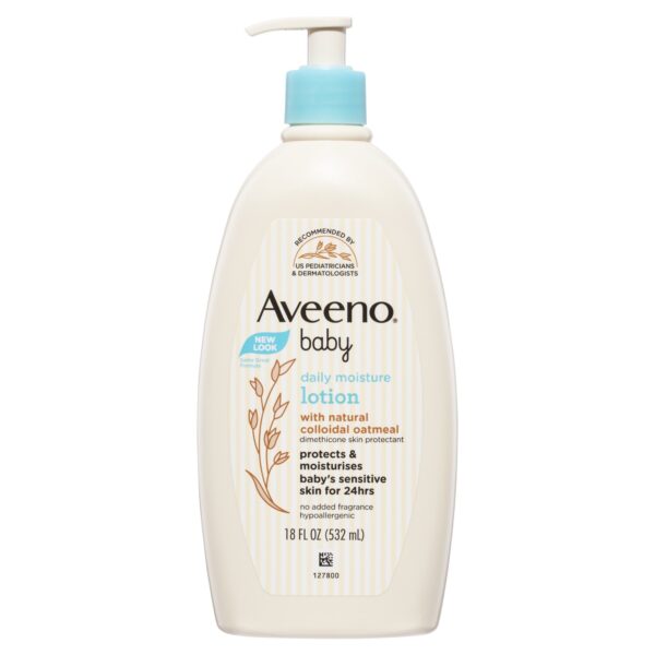 Aveeno Baby Daily Lotion with Natural Oatmeal  532ml (Made in Canada)