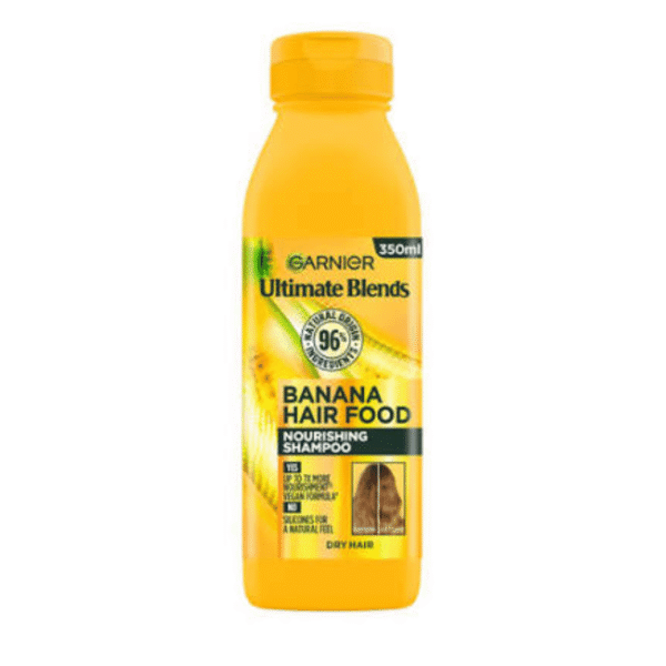 Garnier Ultimate Blends Banana & Coconut Hair Food Shampoo – 350ml (Made In Italy)