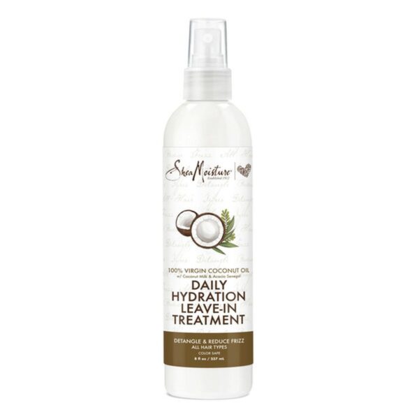 SheaMoisture 100% Virgin Coconut Oil Daily Hydration Leave-In Treatment 384ml (Made In USA)